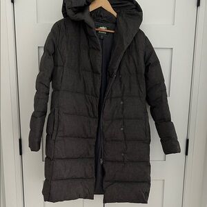 Roots Dark Gray Puffer Jacket